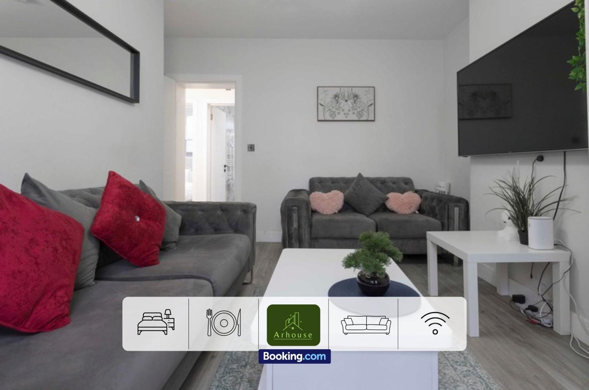 2 Bedroom By Arhouse Short Lets & Serviced Oxford St With Free Wifi